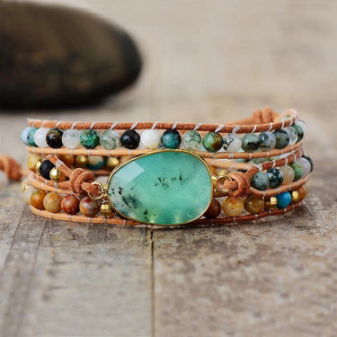 Prosperity Jade Wrap Bracelet-Your Soul Place